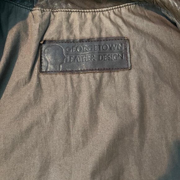 Georgetown Design Leather jacket - Picture 3 of 5